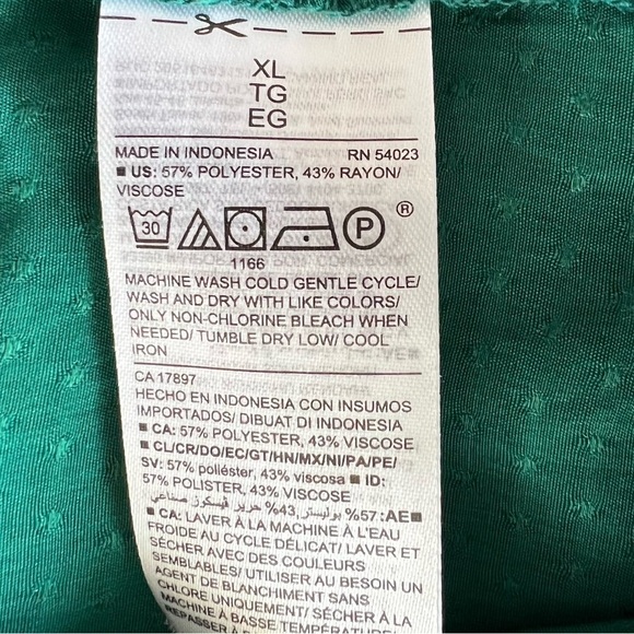 Old Navy top sleeveless blouse XL - Picture 9 of 10